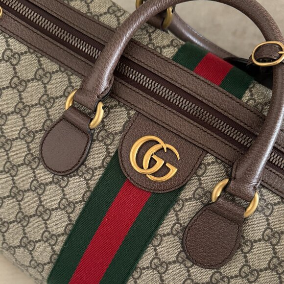 Gucci medium Savoy duffle bag - Picture 4 of 8